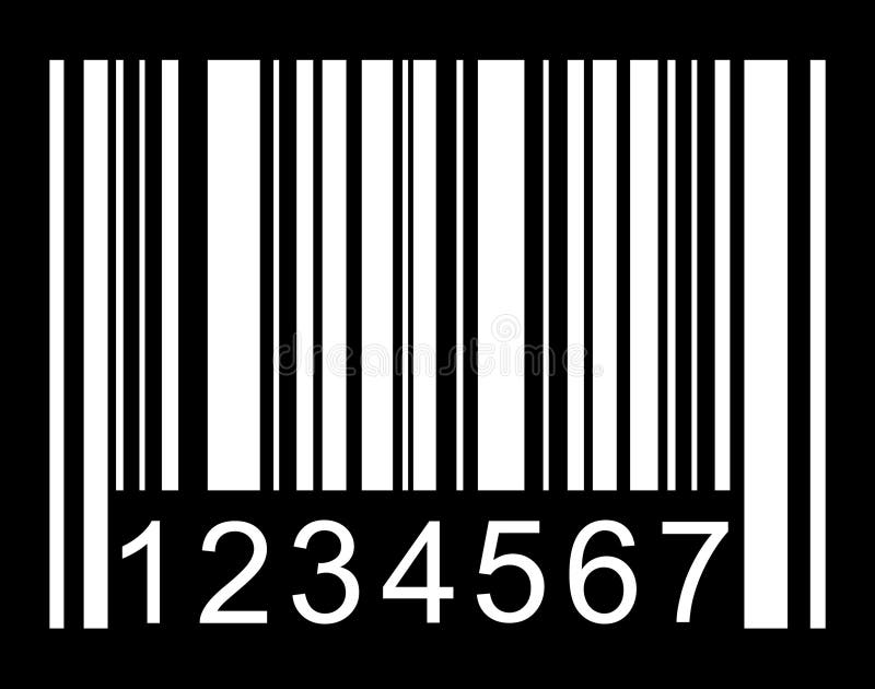 Barcode vector icon. Bar code for web flat design. Isolated illustration stock illustration