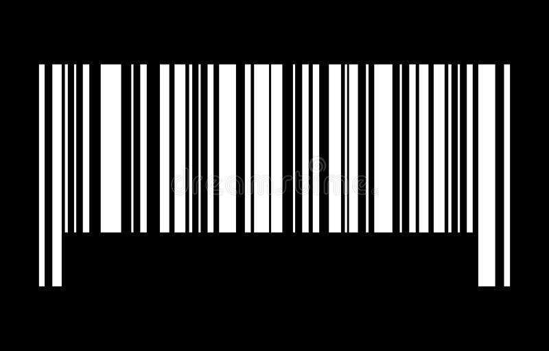 Barcode vector icon. Bar code for web flat design. Isolated illustration stock illustration