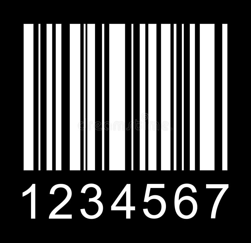 Barcode vector icon. Bar code for web flat design. Isolated illustration stock illustration