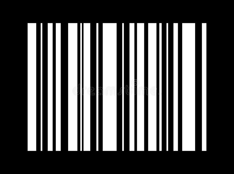 Barcode vector icon. Bar code for web flat design. Isolated illustration stock illustration