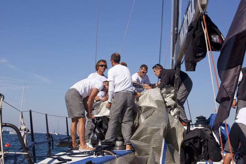 The Barcolana regatta 2010