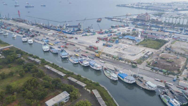 Barcos de pesca no porto velho Sunda Kelapa imagens de stock Barcos de pesca no porto velho Sunda Kelapa imagens de stock