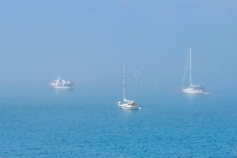 Tranquil seascape in the foggy morning near Boston, Linconlnshire. United Kingdom. Tranquil seascape in the foggy morning near Boston, Linconlnshire. United Kingdom.