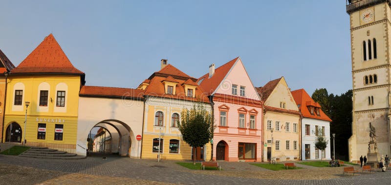 Bardejov - cidade do unesco - casas velhas fotografia de stock royalty free Bardejov - cidade do unesco - casas velhas fotografia de stock royalty free