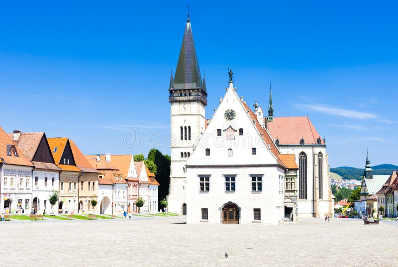 Bardejov, Slovaquie image libre de droits Bardejov, Slovaquie image libre de droits