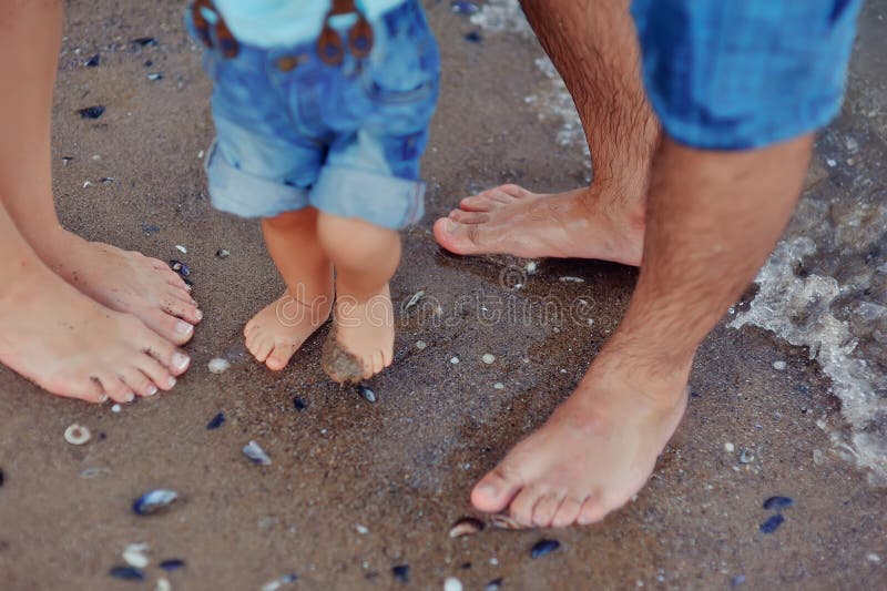 Bare feet stock photos