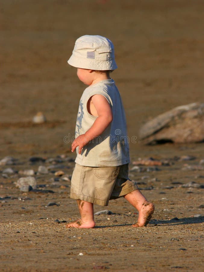 Barefoot Baby editorial stock image. Image of caucasian 179989
