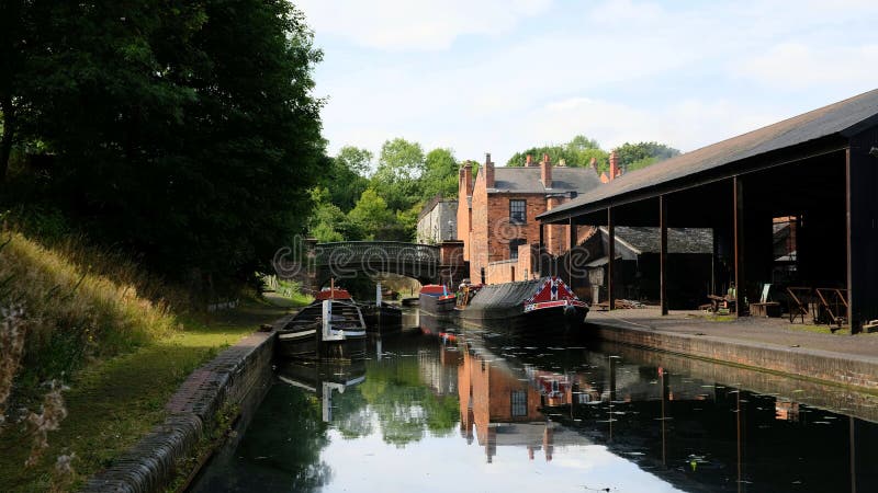 Barges at The Black Country Living Museum 2