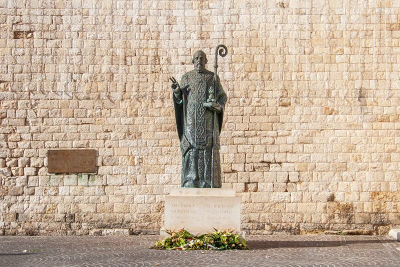 San Nicola, Saint Nicholas, Bari old town, Puglia, Italy. San Nicola, Saint Nicholas, Bari old town, Puglia, Italy