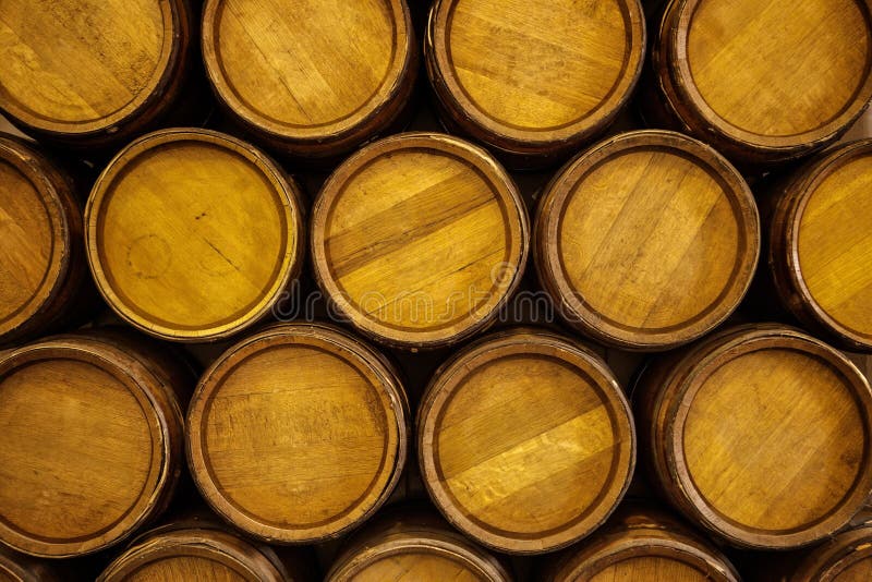 Stack of gun powder barrels background. Stack of gun powder barrels background