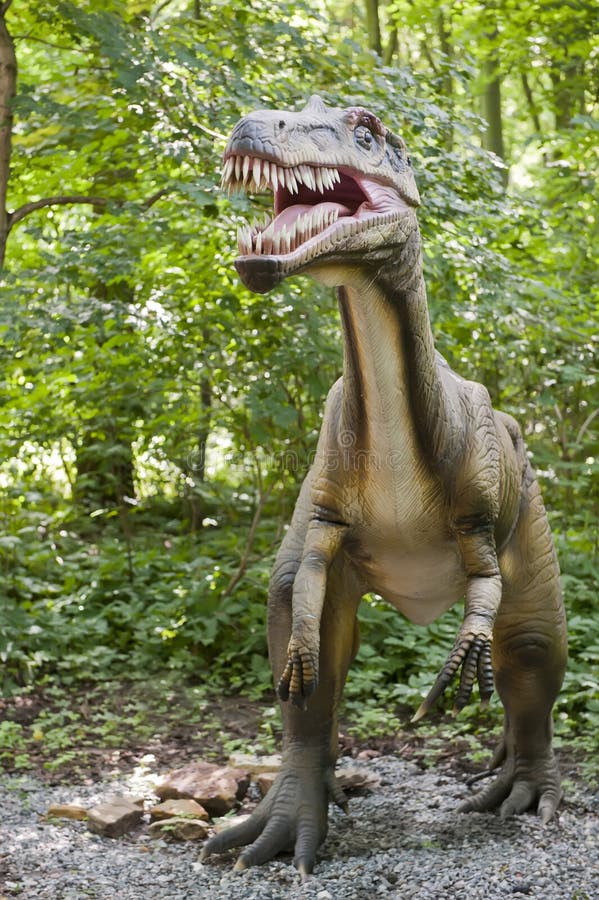 Close-up of the dinosaur - Barionyx.