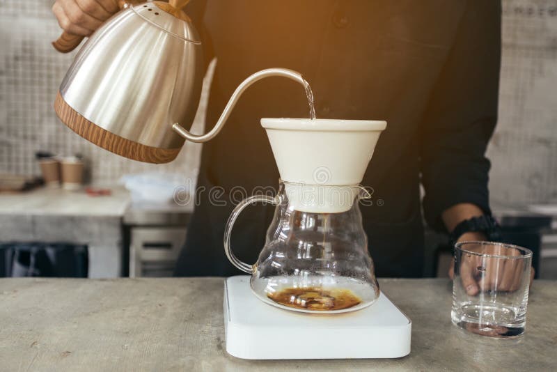 Drip Brewing, Filtered Coffee, or Pourover is a Method Which Involves