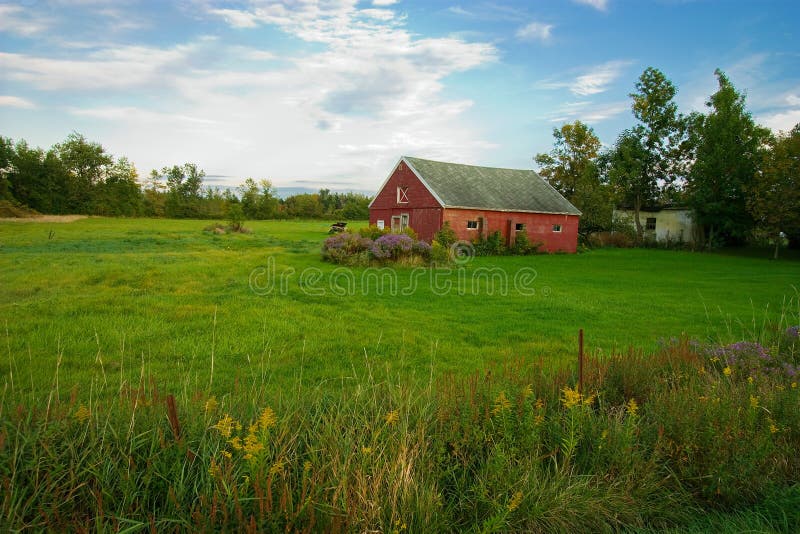 Barn at Dusk