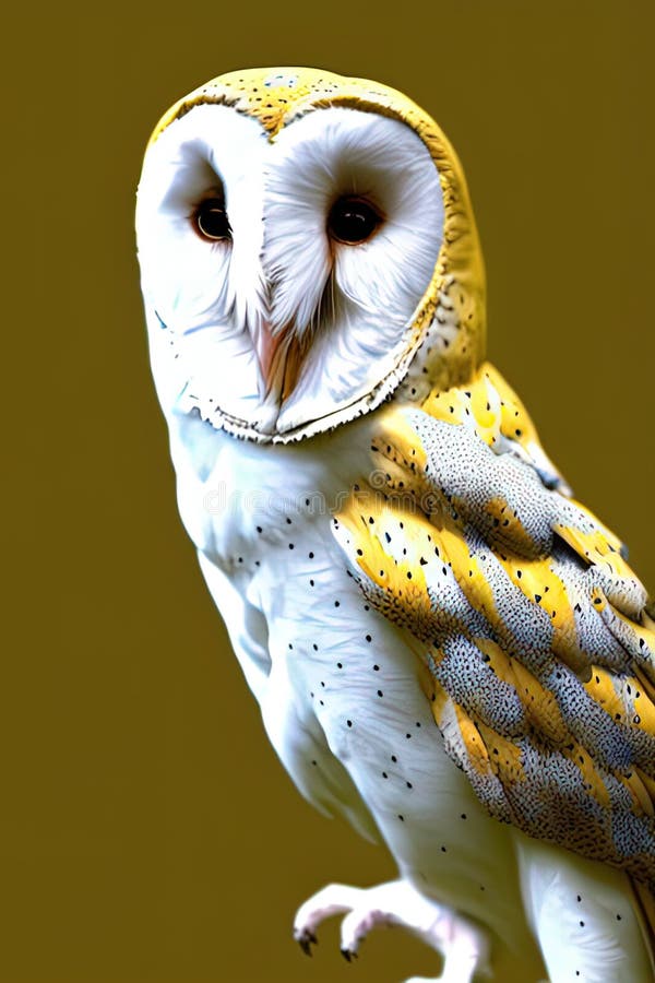Barn Owl Animal. AI Generated. Stock Illustration Illustration of