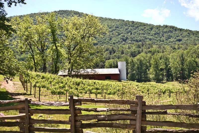 Barn at the Winery / Mountains