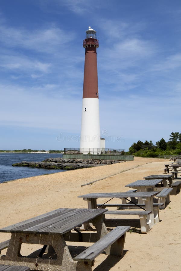 Barnegat Light Lighthouse, New Jersey Stock Image Image of exterior