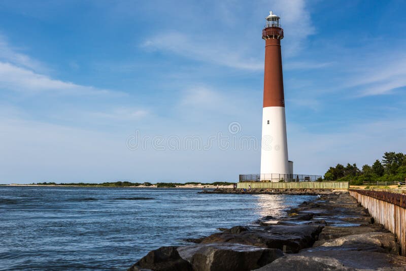 Barnegat Lighthouse royalty free stock photography