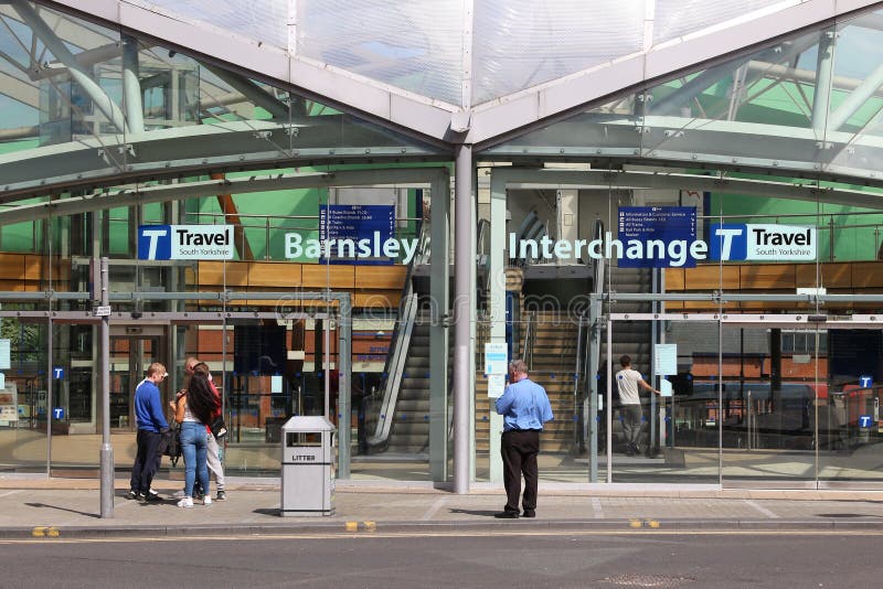 Barnsley Interchange royalty free stock images Barnsley Interchange royalty free stock images