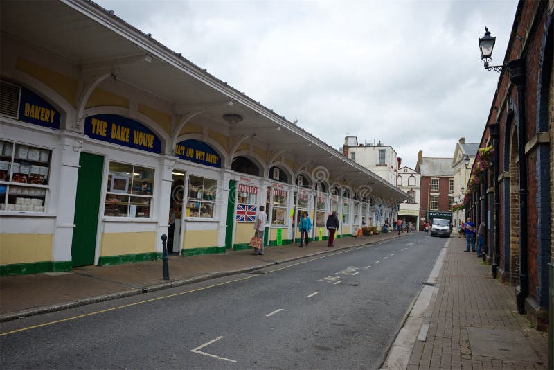 Barnstaple norr Devon UK arkivbilder