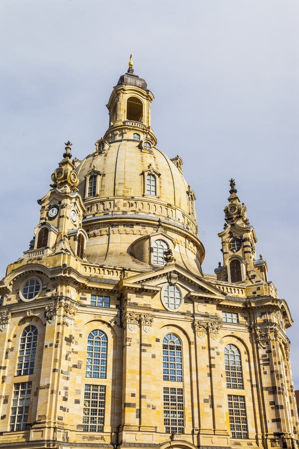 Barocka Dresden - Tyskland, Frauenkirche domkyrka