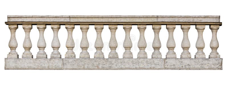 Barocke Balustrade stockfotos Barocke Balustrade stockfotos