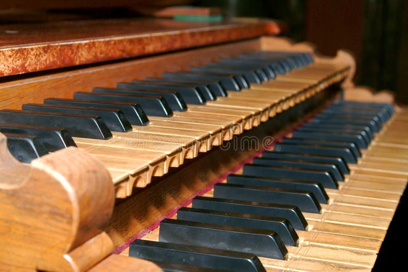 Barockes Organ lizenzfreie stockbilder Barockes Organ lizenzfreie stockbilder