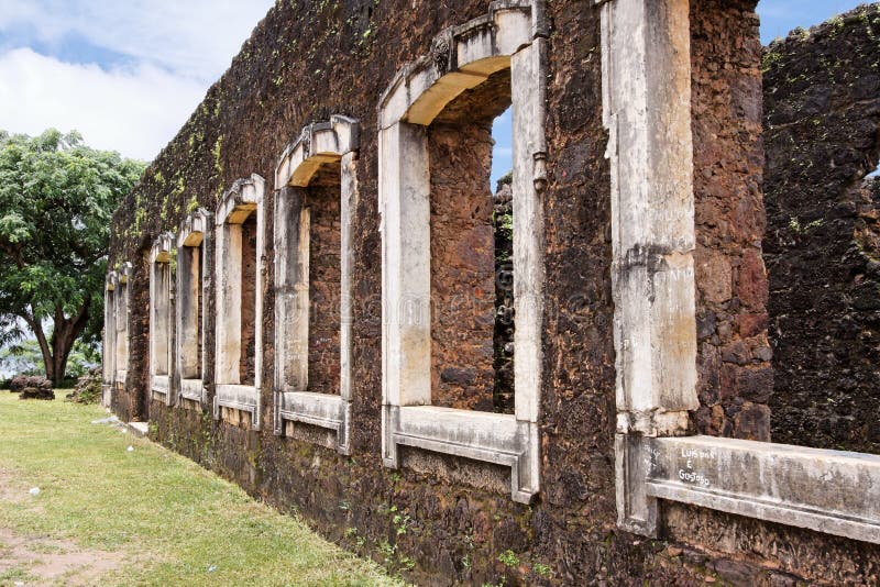 Baron Palace Ruins de Pindare photos stock Baron Palace Ruins de Pindare photos stock