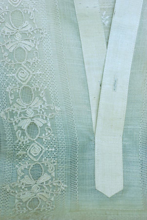 Barong Tagalog on hanger stock photo. Image of event 11172934