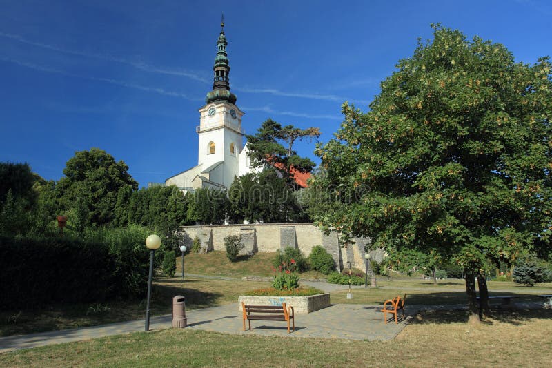 Barokový kostol v Novom Meste nad Váhom