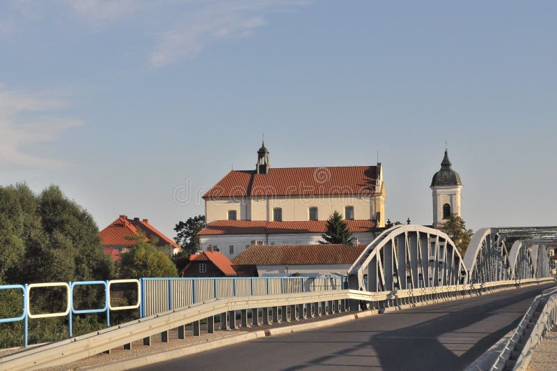 Baroque church and old bridge