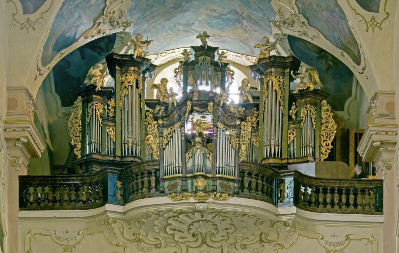 Baroque organ