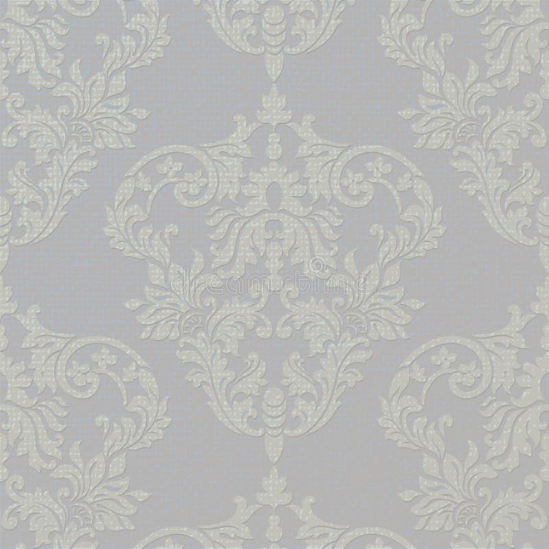 Download Baroque Vintage Floral Damask Pattern Stock Vector ...