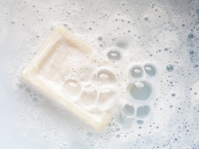 Bar of soap with bubbles. Bar of soap with bubbles