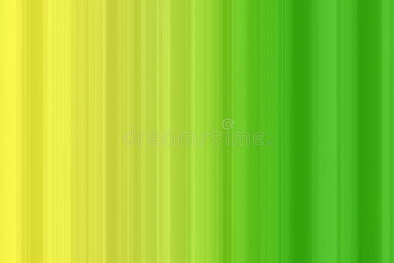 Barras verdes e amarelas do espectro