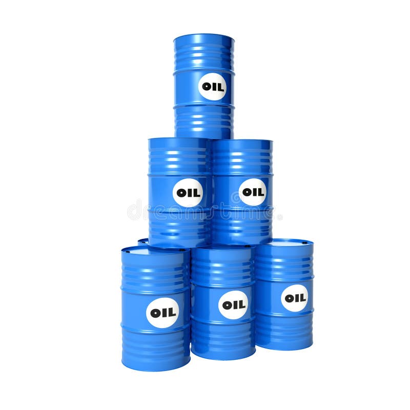 Barrels of oil stock image. Image of yellow, inscription 48741289