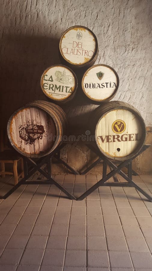 Barrica. S de vino en el bar royalty free stock photos Barrica. S de vino en el bar royalty free stock photos
