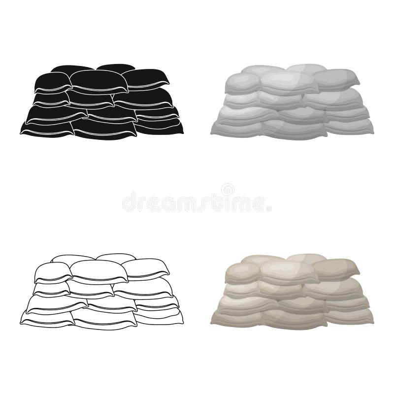 Sand Bags Stock Illustrations – 856 Sand Bags Stock Illustrations, Vectors  & Clipart - Dreamstime