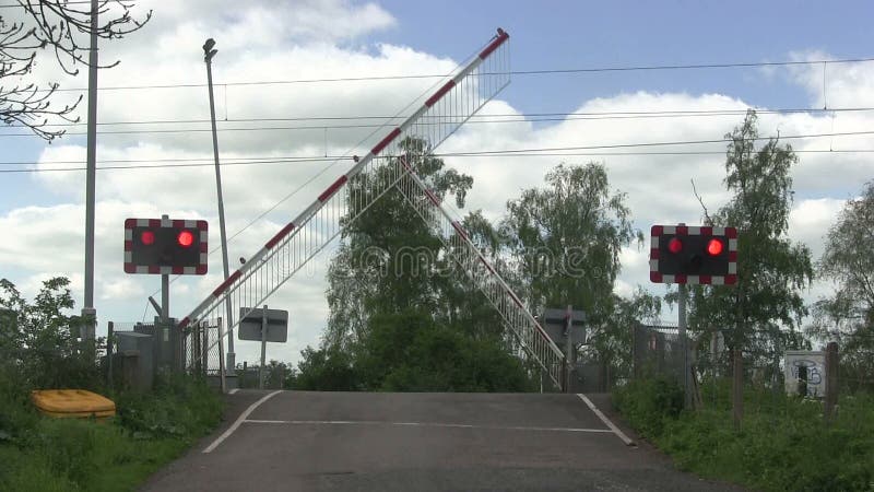 Barrier Coming Down Level Crossing Stock Footage Video Of Signs Level Barrier Coming Down Level Crossing Stock Footage Video Of Signs Level