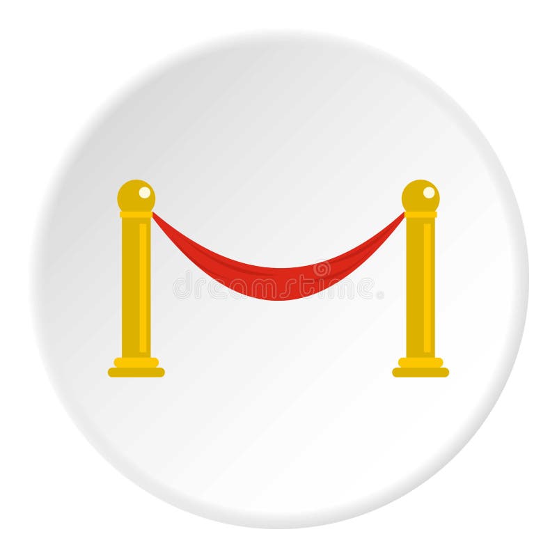Barrier icon circle royalty free illustration