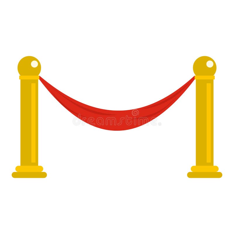 Barrier icon isolated stock illustration