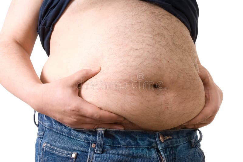 Barriga gorda grande imagens de stock royalty free Barriga gorda grande imagens de stock royalty free