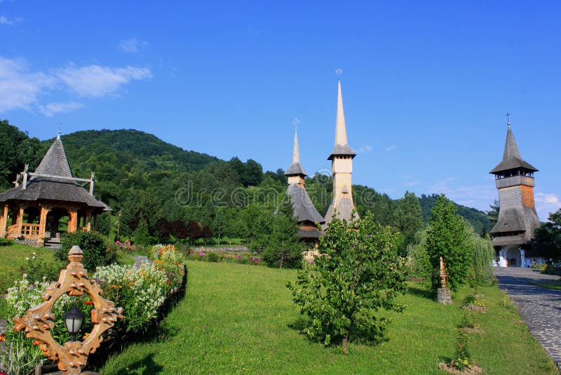 Wooden Church in Maramures stock image. Image of romania - 15525143