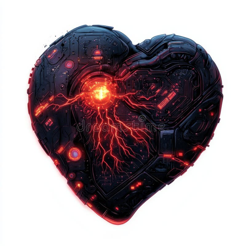 Bartending Techniques for Cocktails. AI Concept in Healthcare Cybersecurity. Digital Heartbeat Illustration with Circuit stock images