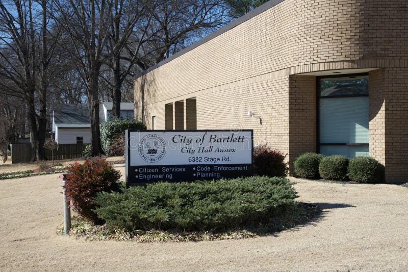 Bartlett Tennessee Public Library Fotografia Editorial Imagem de tennessee, bartlett 66260712