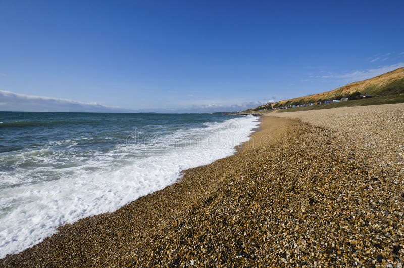 Barton on sea stock image. Image of cliff, ocean, hampshire 21518441