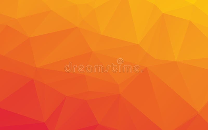 Bas poly fond abstrait orange de vecteur illustration libre de droits Bas poly fond abstrait orange de vecteur illustration libre de droits