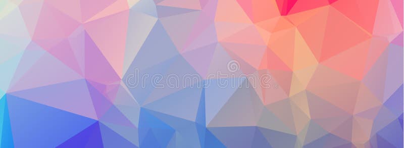 Abstract Low Poly Triangular Modern Geometric Background. Colorful Polygonal Mosaic Pattern Template. Repeating Routine With Triangles Panorama. Abstract Low Poly Triangular Modern Geometric Background. Colorful Polygonal Mosaic Pattern Template. Repeating Routine With Triangles Panorama