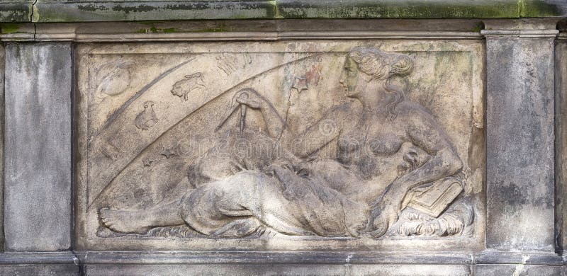 Bas-relief in Gdansk royalty free stock images Bas-relief in Gdansk royalty free stock images