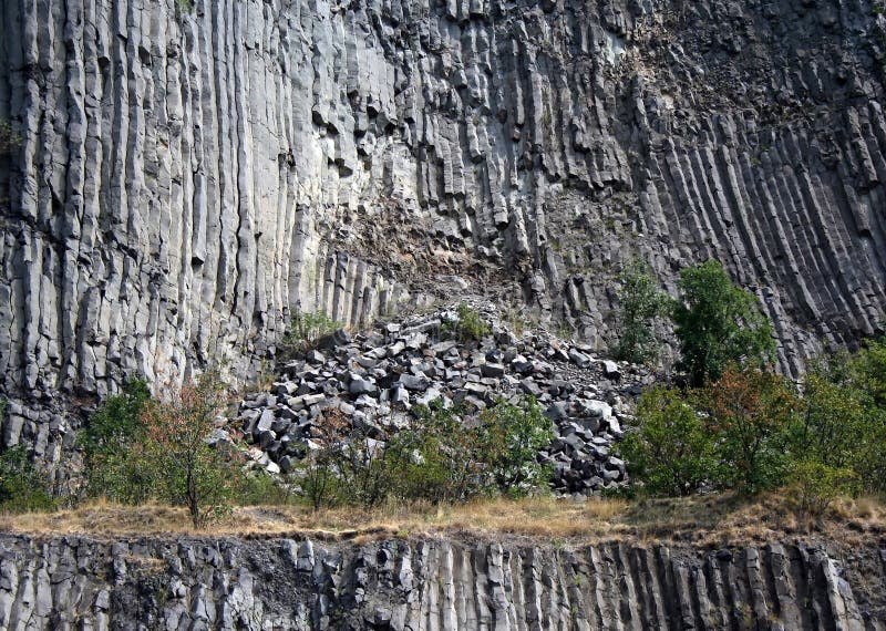 Basaltic hill detail