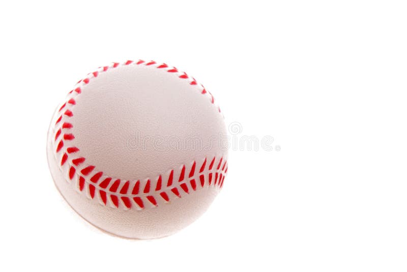 Baseball isolated over white background. Baseball isolated over white background